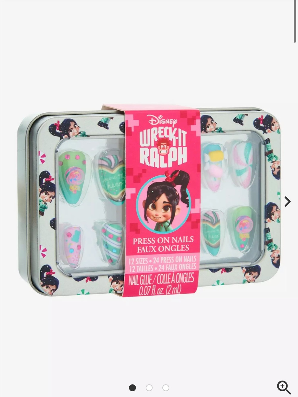 Disney Wreck-It Ralph Vanellope Press-On Nails